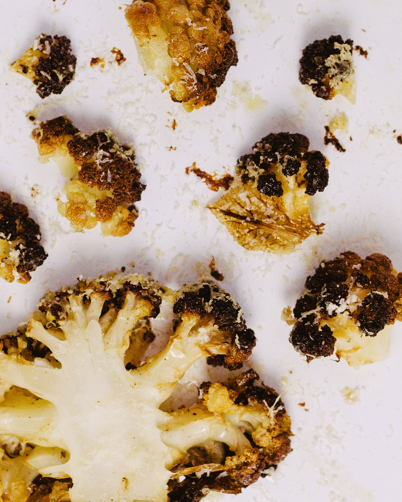 Roast Cauliflower with Old Winchester Cheese Recipe